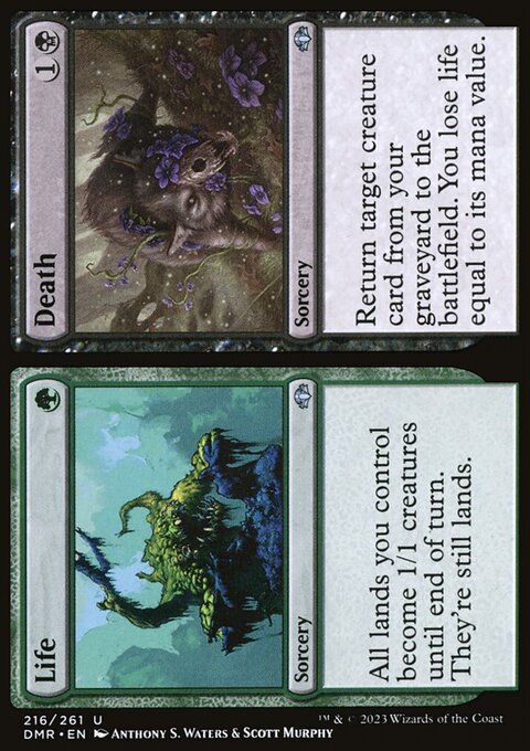 Life // Death [Dominaria Remastered]