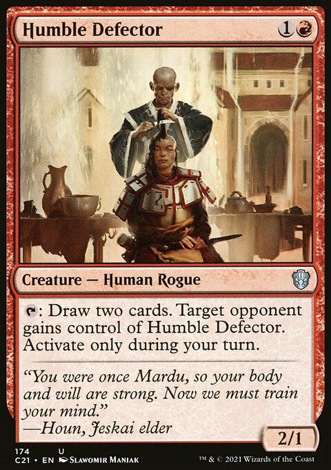 Humble Defector [Commander 2021]