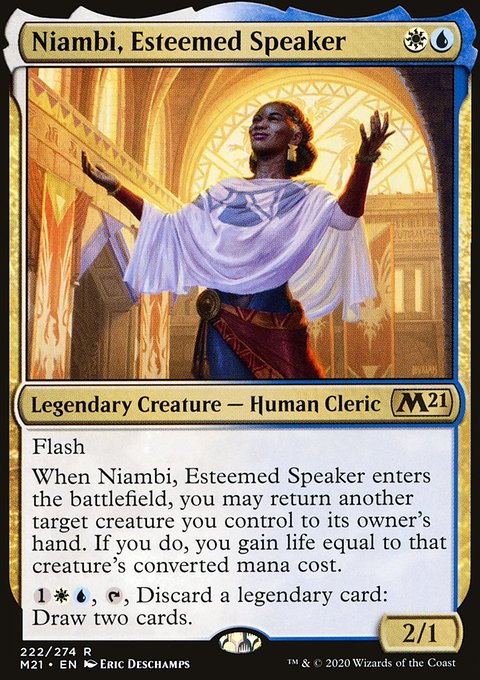 Niambi, Esteemed Speaker [Core Set 2021]