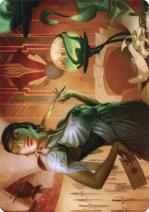 Mari, the Killing Quill Art Card [Streets of New Capenna Art Series]