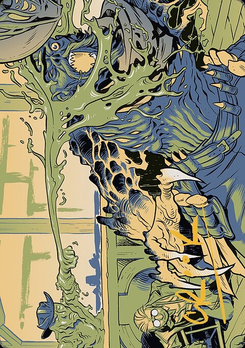 Voidslime Art Card [Outlaws of Thunder Junction Art Series]