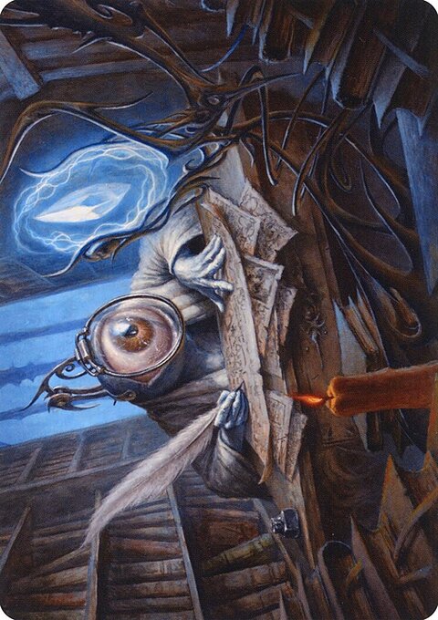Unblinking Observer Art Card [Innistrad: Midnight Hunt Art Series]
