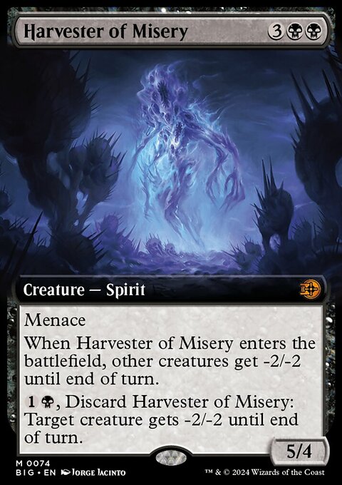 Harvester of Misery (Extended Art) [Outlaws of Thunder Junction: The Big Score]