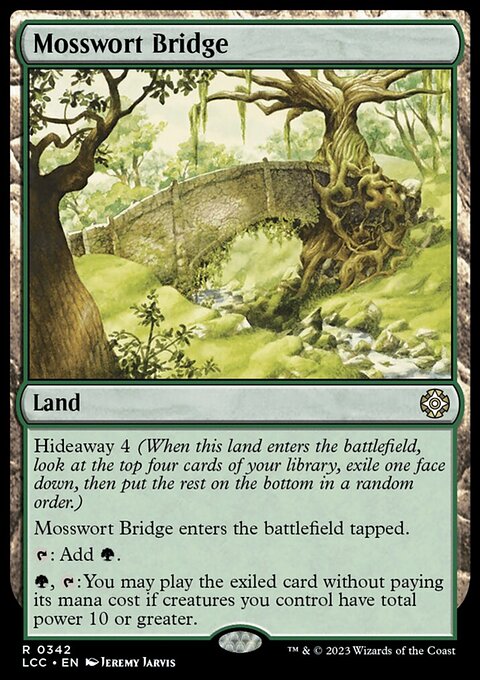 Mosswort Bridge [The Lost Caverns of Ixalan Commander]