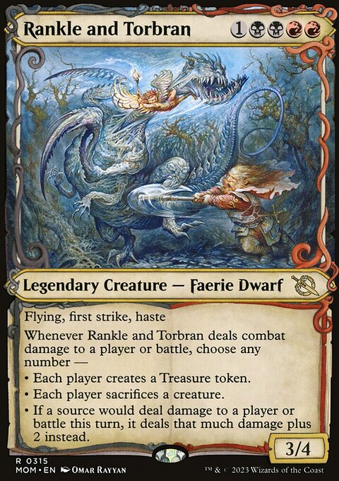 Rankle and Torbran (Showcase Planar Booster Fun) [March of the Machine]