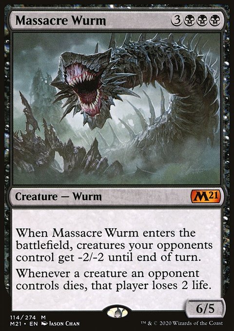 Massacre Wurm [Core Set 2021]