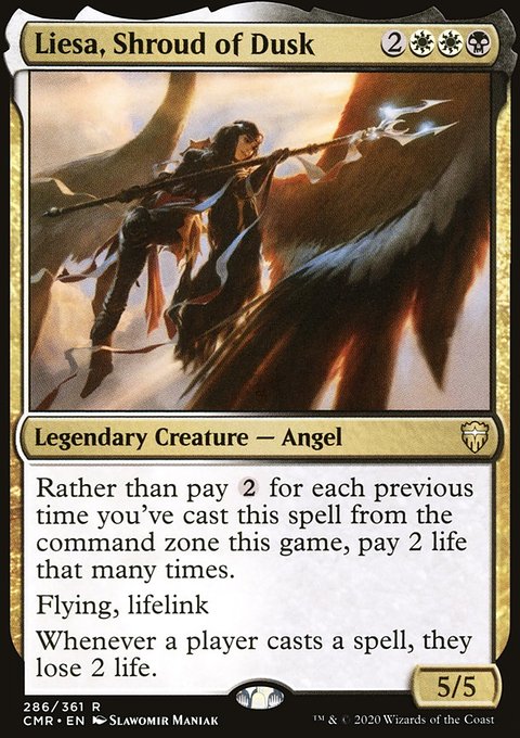 Liesa, Shroud of Dusk [Commander Legends]