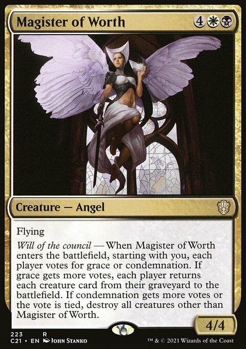 Magister of Worth [Commander 2021]