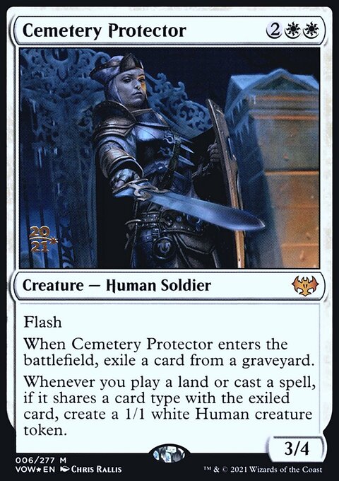 Cemetery Protector [Innistrad: Crimson Vow Prerelease Promos]