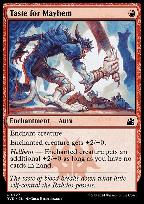 Taste for Mayhem [Ravnica Remastered]