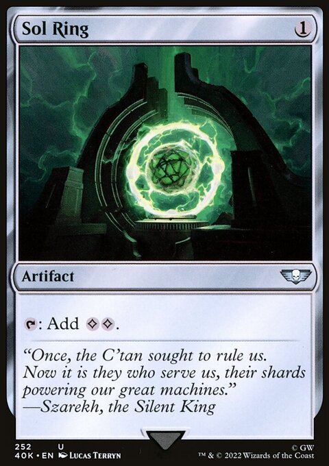 Sol Ring (252) (Surge Foil) [Warhammer 40,000]
