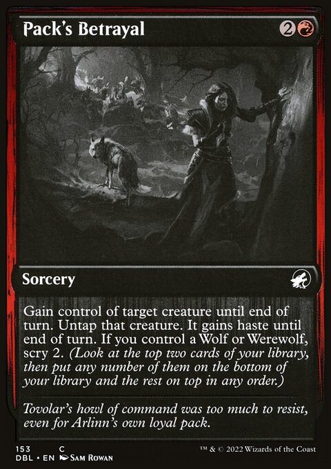 Pack's Betrayal [Innistrad: Double Feature]