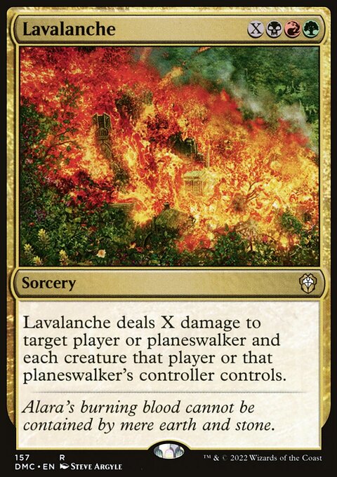 Lavalanche [Dominaria United Commander]