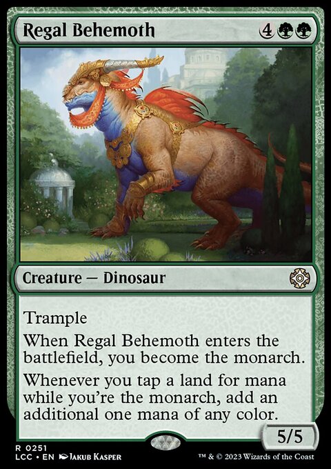 Regal Behemoth [The Lost Caverns of Ixalan Commander]