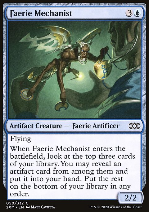 Faerie Mechanist [Double Masters]
