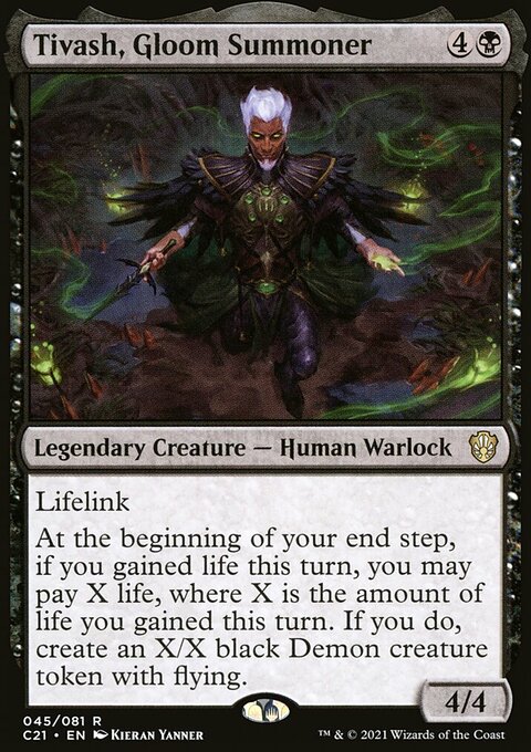 Tivash, Gloom Summoner [Commander 2021]