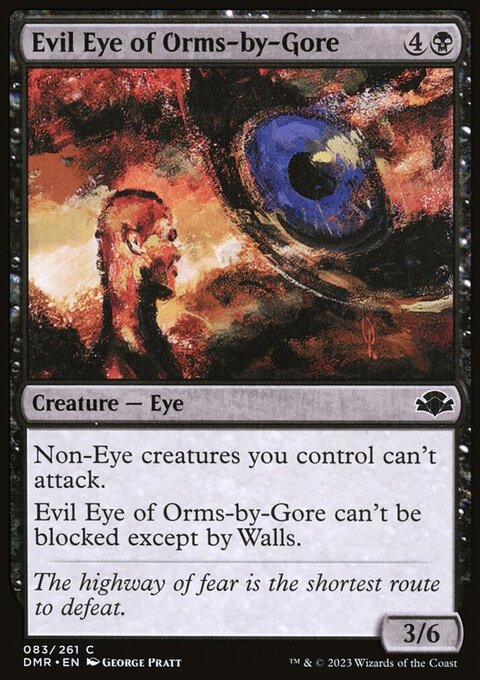 Evil Eye of Orms-by-Gore [Dominaria Remastered]