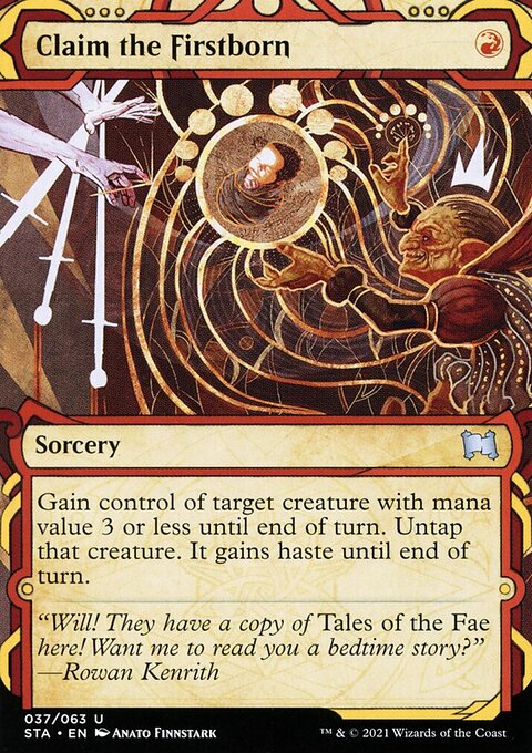 Claim the Firstborn [Strixhaven: School of Mages Mystical Archive]