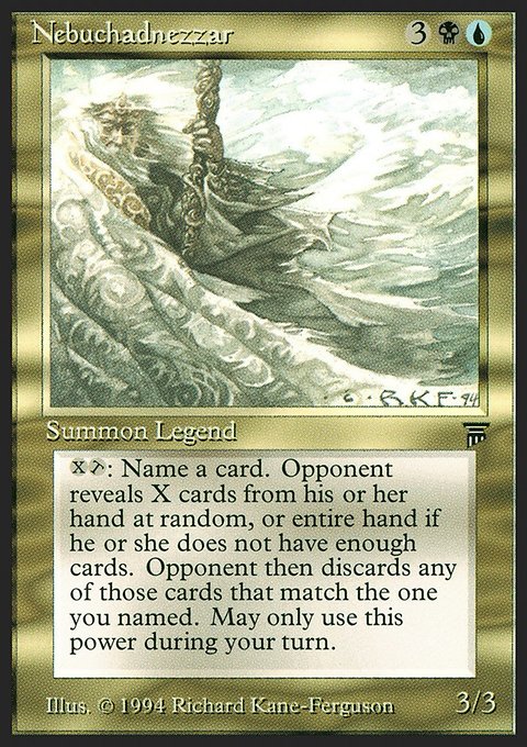 Nebuchadnezzar [Legends]