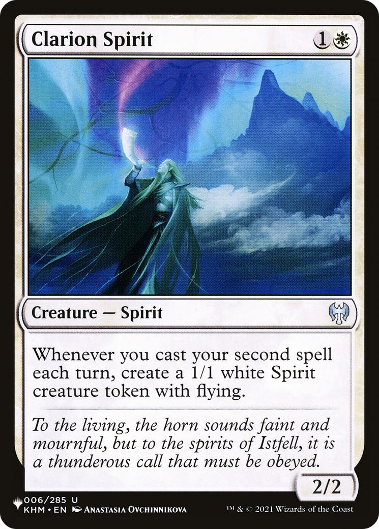 Clarion Spirit [The List]