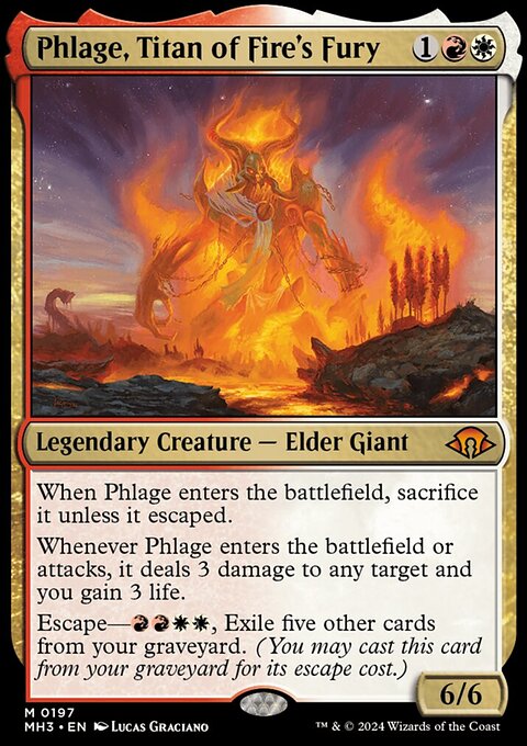 Phlage, Titan of Fire's Fury [Modern Horizons 3]