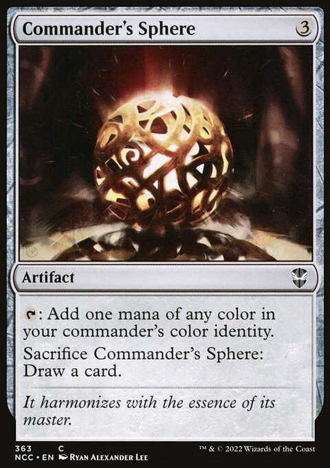 Commander's Sphere [Streets of New Capenna Commander]