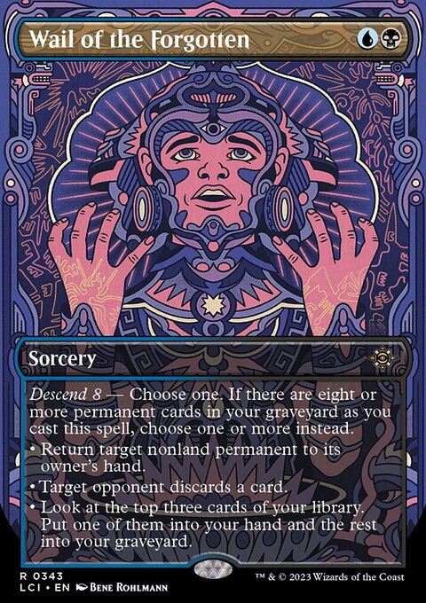 Wail of the Forgotten (Borderless) [The Lost Caverns of Ixalan]