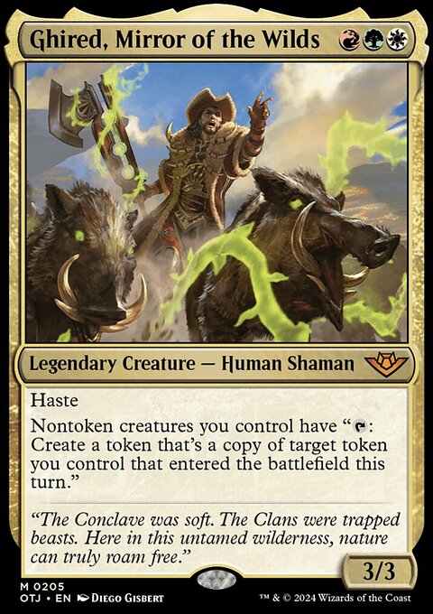 Ghired, Mirror of the Wilds [Outlaws of Thunder Junction]