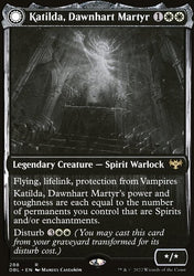 Katilda, Dawnhart Martyr // Katilda's Rising Dawn [Innistrad: Double Feature]
