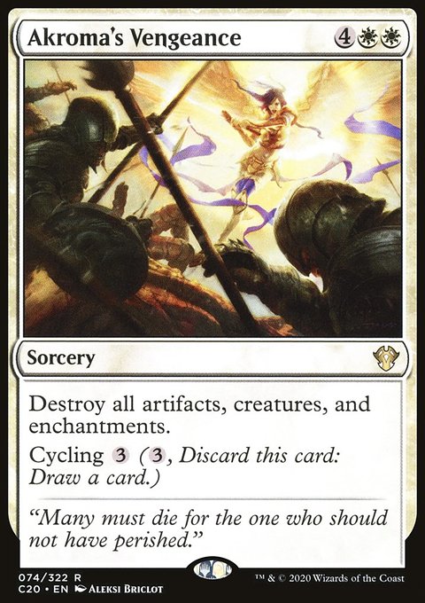 Akroma's Vengeance [Commander 2020]