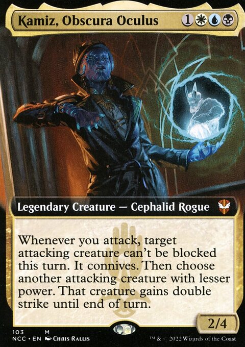 Kamiz, Obscura Oculus (Extended Art) [Streets of New Capenna Commander]