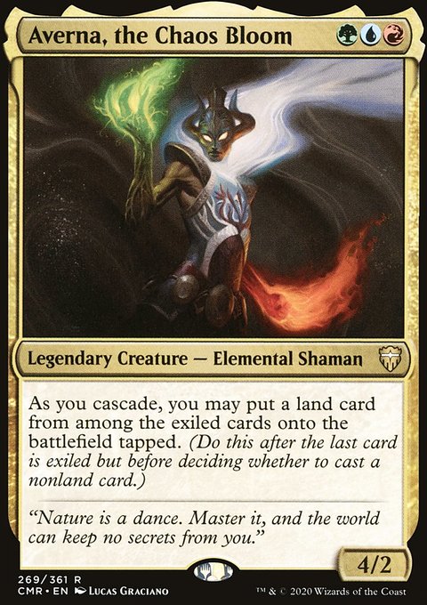 Averna, the Chaos Bloom [Commander Legends]