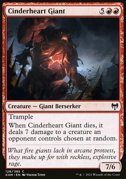 Cinderheart Giant [Kaldheim]