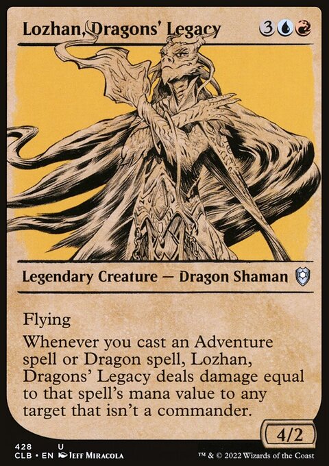 Lozhan, Dragons' Legacy (Showcase) [Commander Legends: Battle for Baldur's Gate]