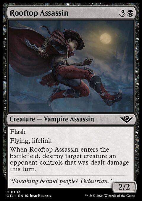 Rooftop Assassin [Outlaws of Thunder Junction]