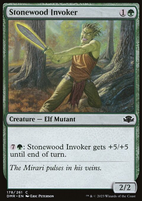 Stonewood Invoker [Dominaria Remastered]