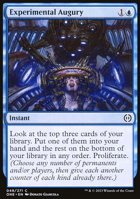 Experimental Augury [Phyrexia: All Will Be One]