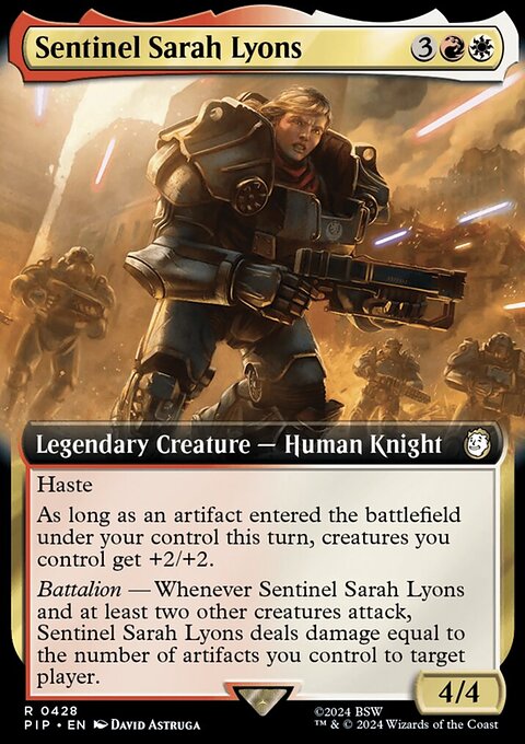 Sentinel Sarah Lyons (Extended Art) [Fallout]