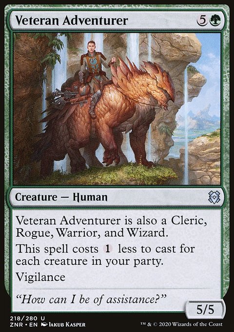 Veteran Adventurer [Zendikar Rising]