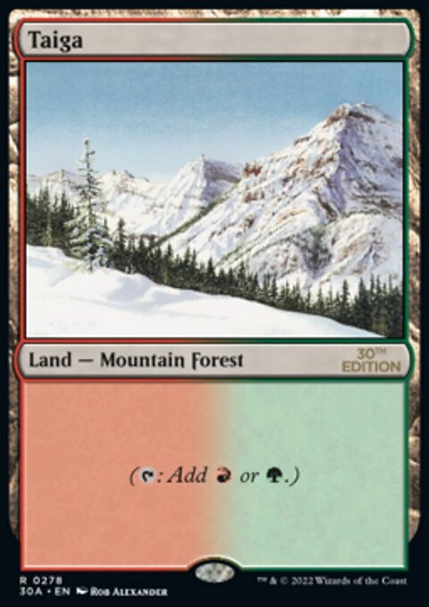 Taiga [30th Anniversary Edition]