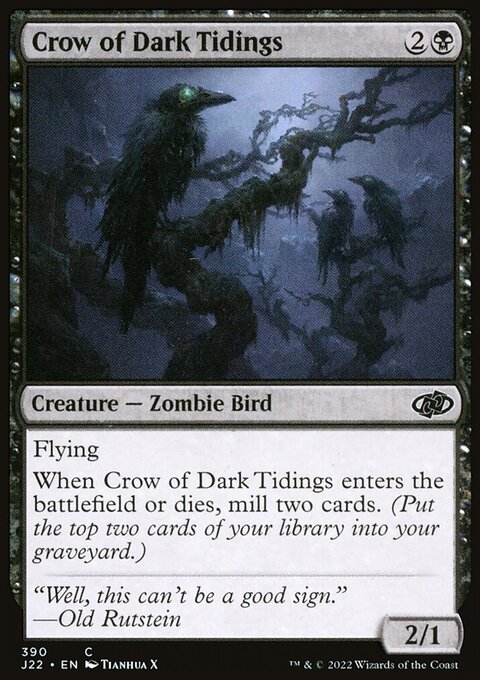 Crow of Dark Tidings [Jumpstart 2022]