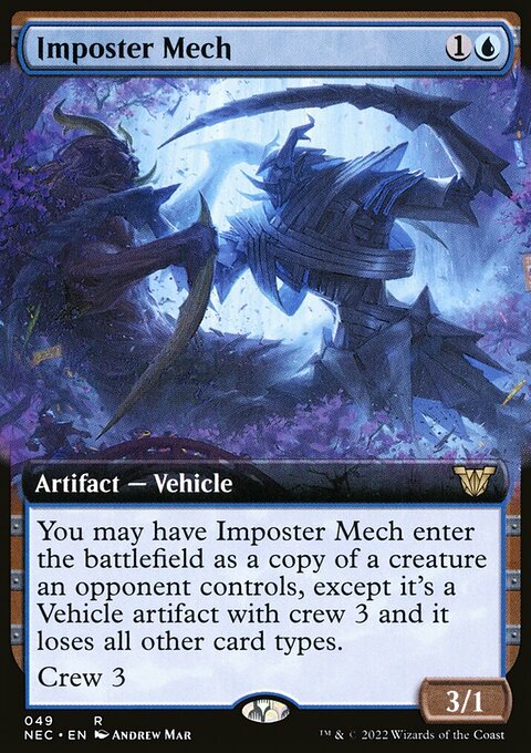 Imposter Mech (Extended Art) [Kamigawa: Neon Dynasty Commander]