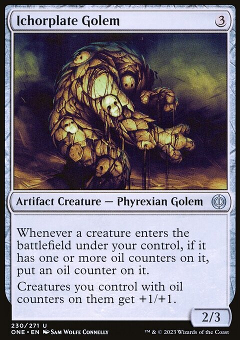 Ichorplate Golem [Phyrexia: All Will Be One]