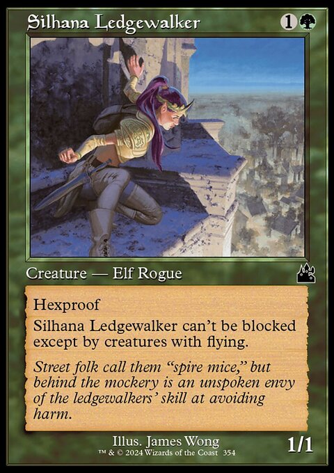 Silhana Ledgewalker (Retro Frame) [Ravnica Remastered]