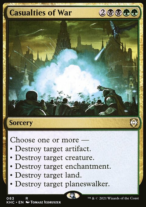 Casualties of War [Kaldheim Commander]