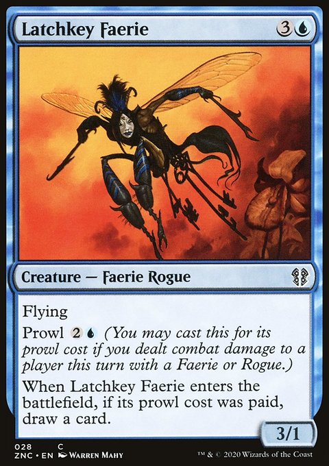 Latchkey Faerie [Zendikar Rising Commander]