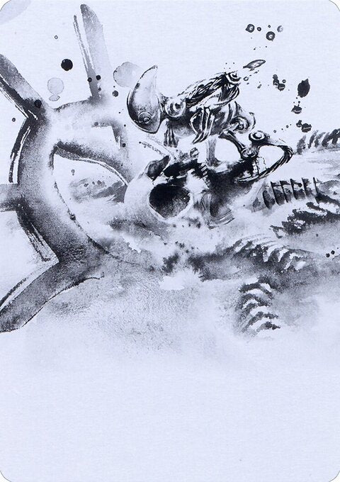 Myr Convert Art Card [Phyrexia: All Will Be One Art Series]