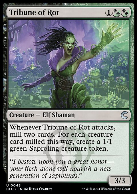 Tribune of Rot [Ravnica: Clue Edition]