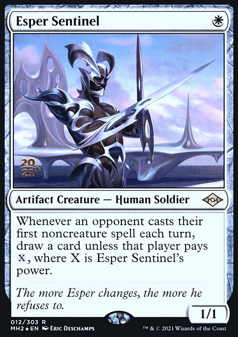 Esper Sentinel [Modern Horizons 2 Prerelease Promos]
