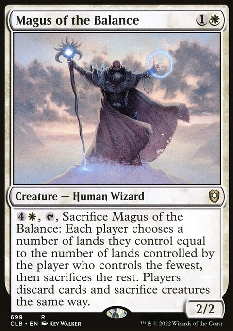 Magus of the Balance [Commander Legends: Battle for Baldur's Gate]